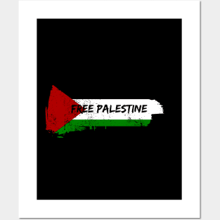 Free Palestine Flag Posters and Art